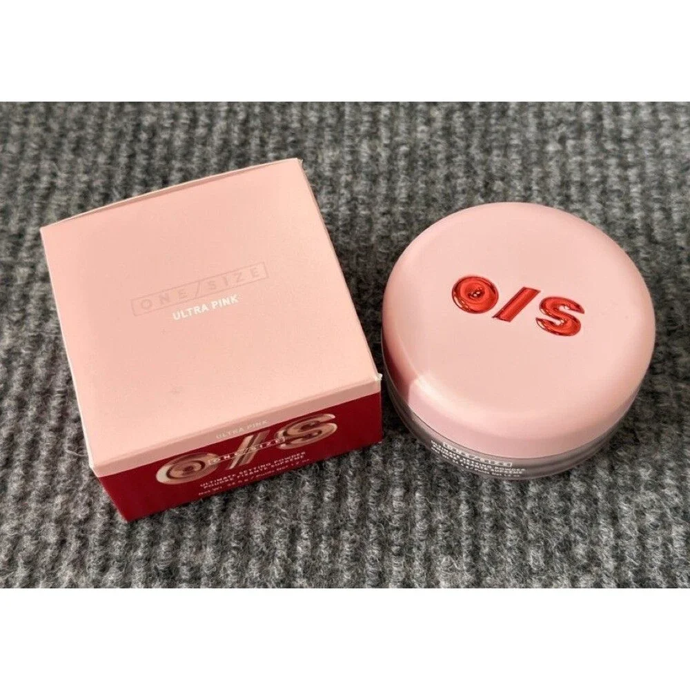 One/Size Ultimate Blurring Setting Powder in Ultra Pink - Full Size 1.2 oz - NEW